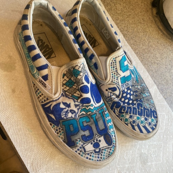 Custom Penn State Vans - Picture 3 of 3